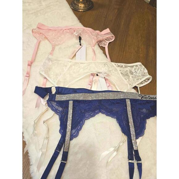 Other - 3 Nwt Lace Garters- Victoria's Secret & Change Lingerie #500